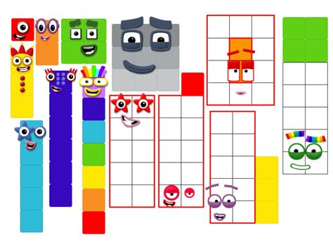 Numberblocks 1 10 Printable.